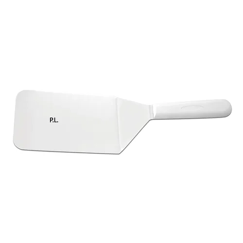 Лопатка 14,3*9,5 см нерж. 31 см с пласт. ручкой черная Proff Chef Line