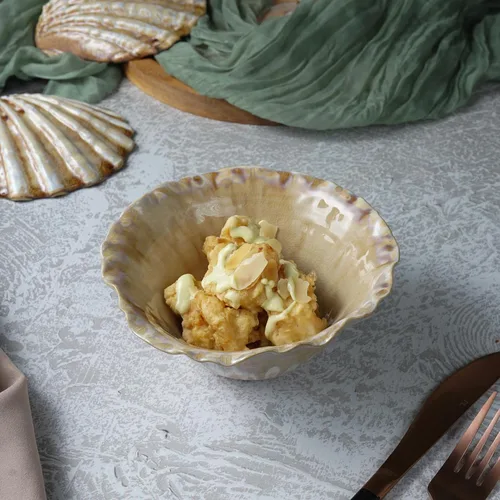 Салатник  200 мл d 11,3 см h8 см емкость для закусок Pearl Coral Flower Frutti di Mare P.L. [4]