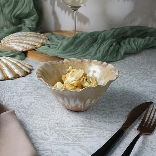 Салатник  200 мл d 11,3 см h8 см емкость для закусок Pearl Coral Flower Frutti di Mare P.L. [4]