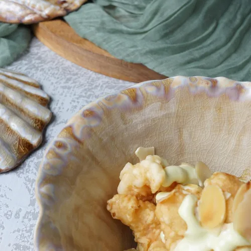 Салатник  200 мл d 11,3 см h8 см емкость для закусок Pearl Coral Flower Frutti di Mare P.L. [4]