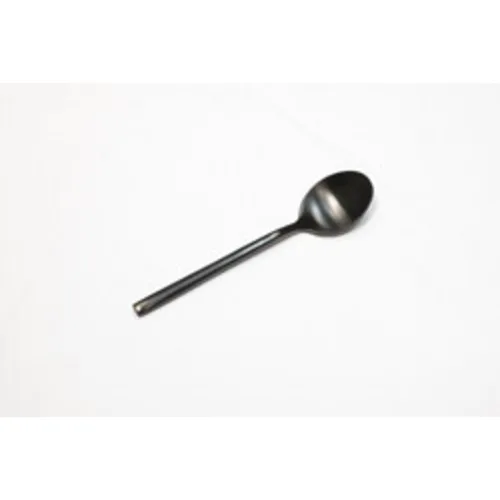 Ложка чайная 14 см матовая черный цвет Black Sapporo PVD P.L. - Davinci [12]