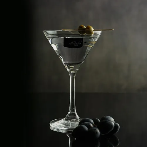 Рюмка коктейльная 135 мл Мартини хр. стекло Bistro "Edelita" d 9,5 см h15 см P.L. - BarWare [6]
