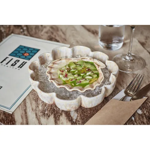 Салатник  650 мл d 20,5 см h5 см Pearl Shell Frutti di Mare P.L. [4]