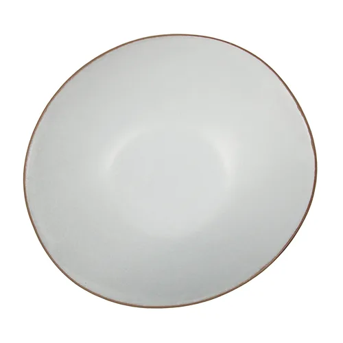 Салатник 600 мл 20,9*18,7 cм h6,5 cм White Matt New Brown Taiga P.L. [3]