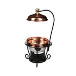 Чафиндиш (мармит) 1,75 л круглый Copper с медным покрытием нерж. на подставке P.L. Proff Cuisine