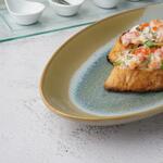 Блюдо овальное 41,5*18 см h3,5 см Fish Pearl Blue Frutti di Mare P.L. [1]