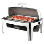 Мармит электрический 13,5 л 1/1*100 с дисплеем откидная Roll-top крышка Livigno SUNNEX