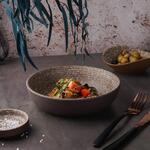 Салатник  800 мл d 19,7 см h5,3 см Brown Untouched Taiga P.L. Proff Cuisine [1]
