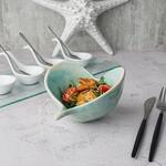 Салатник  125 мл 13*12,9 см h9 см емкость для закусок Sea Blue Shell Frutti di Mare P.L. [1]