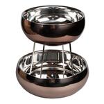 Этажерка 2 яруса d 24/20,8 см h26,4 для подачи Antique нерж. P.L. Proff Cuisine