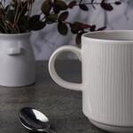 Кружка 370 мл белая d 8,5 см h9,1 см Neo Silk Stackable Noble [6]