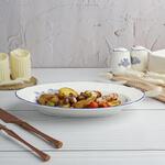 Блюдо овальное 25,5*15,8 см h3,8 см 250 мл глубокое Sea Flower P.L. Proff Cuisine [1]