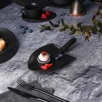 Блюдо "Лопата" 24*13*4 см черное Black Raw Stellar P.L. Proff Cuisine [1]