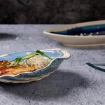 Блюдо для подачи 13*12,5 см h3 см Shell Northern Blue Frutti di Mare P.L. [1]