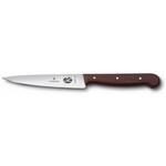Нож для нарезки 12 см волнистое лезвие ручка розовое дерево Victorinox Rosewood