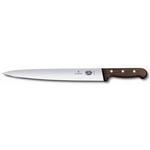 Нож для нарезки ломтиками 30 см ручка розовое дерево Victorinox Rosewood 