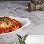 Блюдо овальное 21,5*11,5 см h3,5 см с ручками белое фарфор P.L. Proff Cuisine [9]