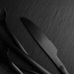 Нож столовый 22 см матовый черный цвет Black Sapporo PVD P.L. - Davinci [12]