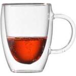Кружка 350 мл Classic Coffee прозрачная d 8,2 см h11,5 см термостекло P.L. [1]