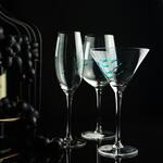 Бокал для вина 430 мл "Abyss" декор d 8,3/6,6 см h22 см P.L. - BarWare [6]