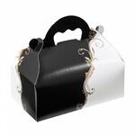 Коробка для выпечки с ручками 10*18*7 см, белая, картон, Garcia de PouИспания