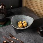 Салатник 900 мл 24,3*21,4 см h8 см глазурь Wave Up Glossy Stone Untouched Taiga P.L. [1]