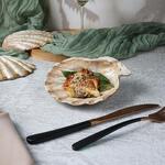 Блюдо для подачи 15*15 см h5,5 см 125 мл емкость для закусок Pearl Shell Frutti di Mare P.L. [1]