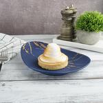Тарелка 24,5*18 см h3 см Blue Gold P.L. Proff Cuisine [1]