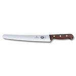 Нож кондитерский 26 см волнистое лезвие ручка розовое дерево Victorinox Rosewood