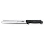 Нож для хлеба 21 см фиброкс ручка черная Victorinox Fibrox 