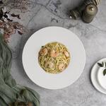 Тарелка глубокая 250 мл d 24 см h5 см для пасты белая фарфор P.L. Proff Cuisine [3]