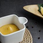 Соусник  70 мл 7,5*6 см h4,5 см Mini Mix прямоуг. с ручкой белый фарфор P.L. Proff Cuisine [6]      