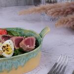 Блюдо для подачи 19,5*11,2 см h4,4 см 450 мл с ручками Green Frutti di Mare P.L. [1]