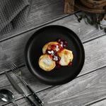 Тарелка с бортом d 21,5 см h3,5 см Black Sand Noble [4]