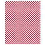 Упаковочная бумага "Красная клетка", 31*38 см, жиростойкий пергамент 32 г/см2, 1000 шт/у
