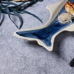 Блюдо овальное 42*13,3 см h4,5 см Рыба Fish Northern Blue Frutti di Mare P.L. [1]