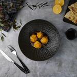 Салатник 1000 мл d 24 см h5,5 см Black Raw Wood P.L. Proff Cuisine [4]