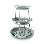 Этажерка 3 яруса d 40/40/50 см для подачи морепродуктов P.L.