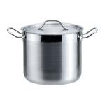 Кастрюля  9 л котел 24*20 см EcoLine с крышкой нерж. 18/0 ИНДУКЦИЯ P.L. Proff Cuisine