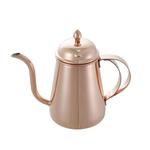 Кофейник чайник  600 мл Бариста d 9,9/7,1 см h15,5 см нерж. цвет медь P.L. Proff Cuisine