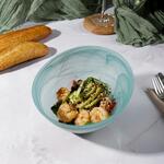 Салатник  700 мл d 18 см h10 см Green Sky косой матовое стекло P.L. Proff Cuisine [6]