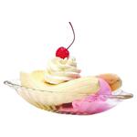 Креманка 310 мл "Banana Split" 24*10 см h3 см стекло Ocean [6]