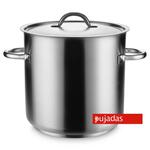 Кастрюля 16,5 л котел 28*28 см с крышкой нерж. 18/10 ИНДУКЦИЯ Pujadas Испания