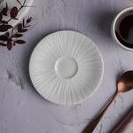 Блюдце d 12 см h1,8 см кофейное для чашки арт. 81222584 Frost Marine White Moon P.L. [6]