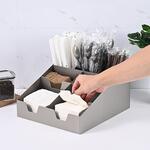 Станция диспенсер для кофейных аксессуаров 28*31*16 см нерж. P.L. Barbossa