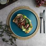 Тарелка с бортом d 26 см h1,8 см Mountain Blue Taiga P.L. Proff Cuisine [4]
