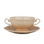 Бульонная пара 315 мл d 11,8 см h6,3 см Aristocrat Peach Tea Noble [1]