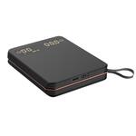 Весы кофейные портативные серые 0,1-2000гр 9*10,2 см h2 см USB зарядка P.L. Barbossa