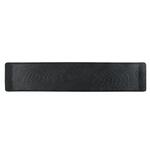 Блюдо прямоугольное 47*10 см h2 см с бортами Side Up2 Black Raw Wood P.L. Proff Cuisine [3]