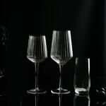 Бокал для вина 355 мл "Streak Optical" d 7,8/6,1 см h22 см P.L. - BarWare [6]